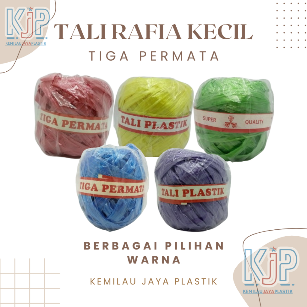 

Tali Rafia Kecil Tiga Permata Warna
