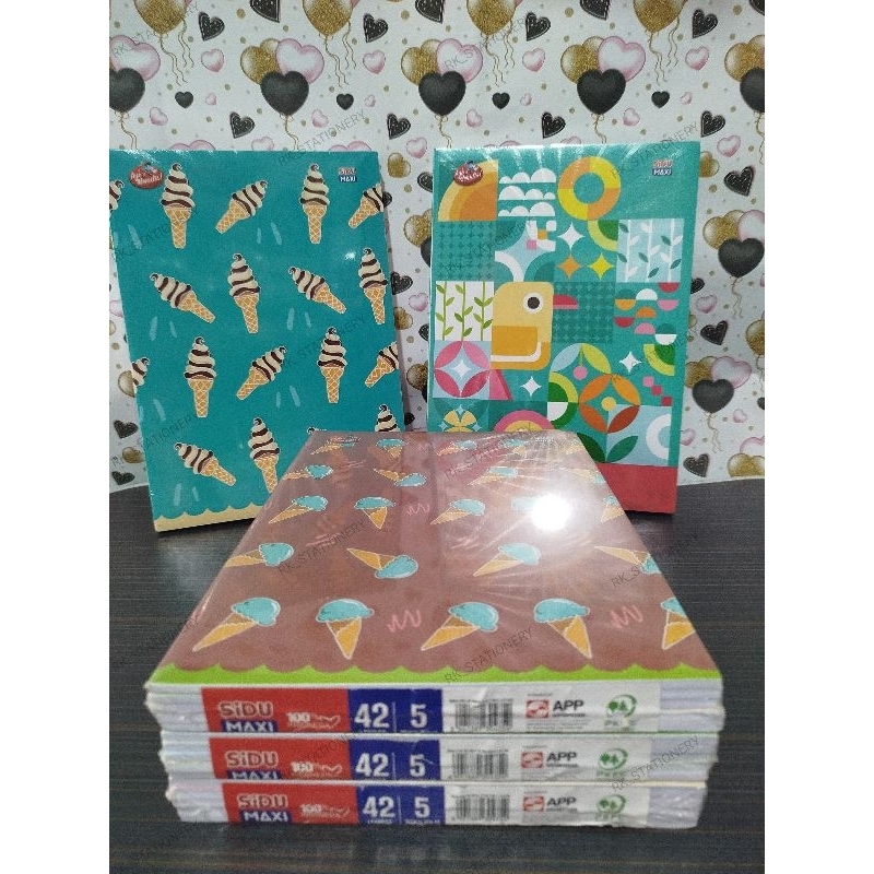 

Buku Tulis SIDU MAXI 42 Lembar / Pack isi 5 Pcs