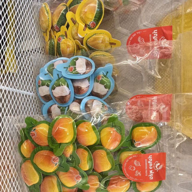 

permen susu rasa buah