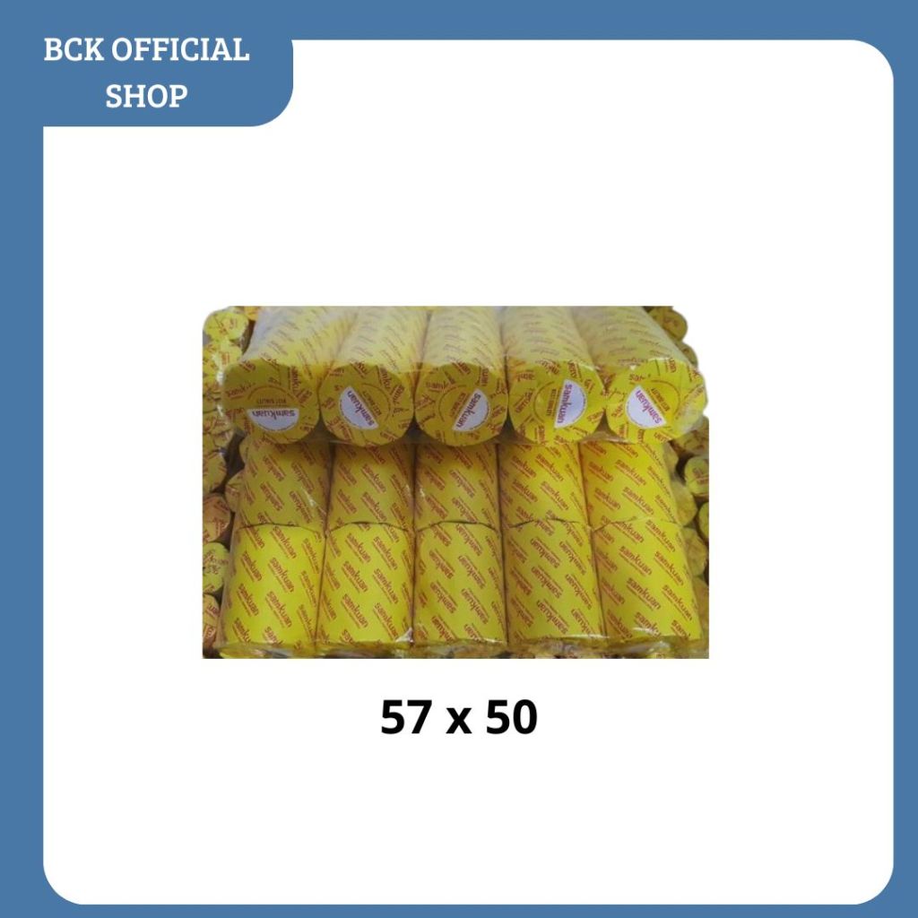 

Kertas Thermal Samkuan Kertas Thermal UK 57 x 50 (Pack)