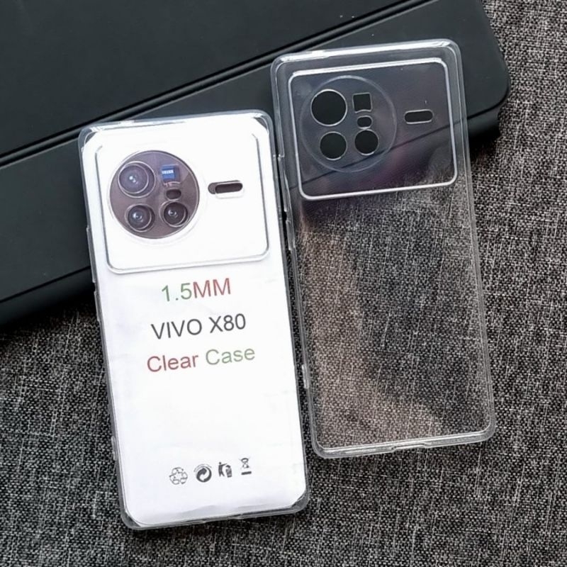 Vivo X50 X50 Pro X60 X60 Pro X70 Pro X80 X80 Pro Case Bening Transparan Jelly Case Bening