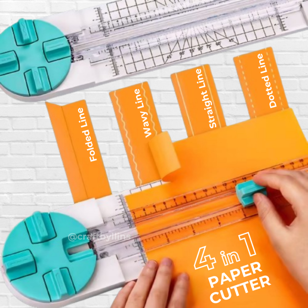 

Alat Pemotong Kertas 4 Pattern / Paper Cutter / Paper Trimmer