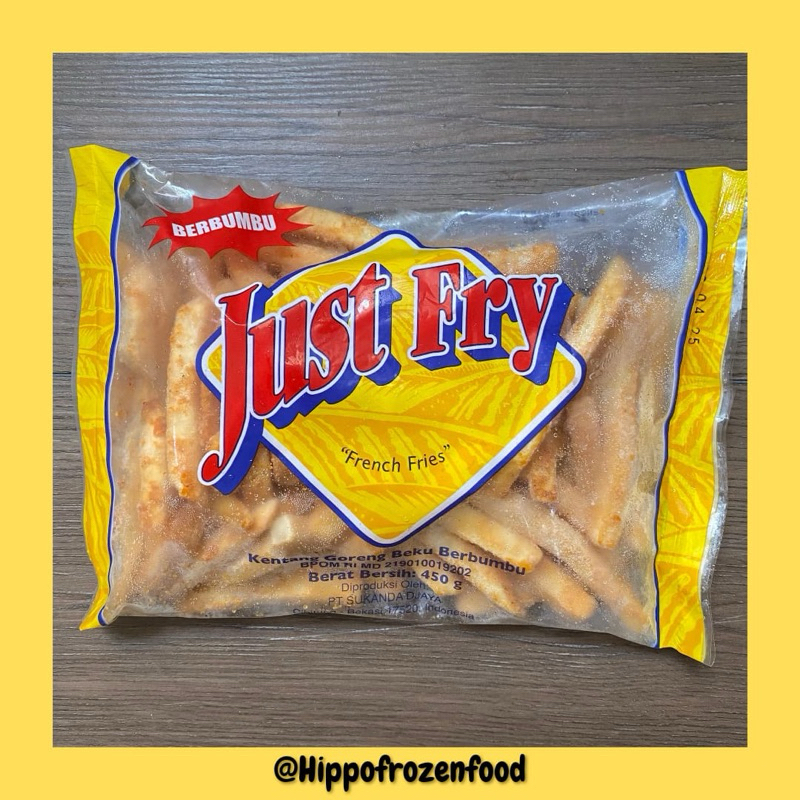 

Just Fry French Fries Seasoned/Berbumbu 450gr