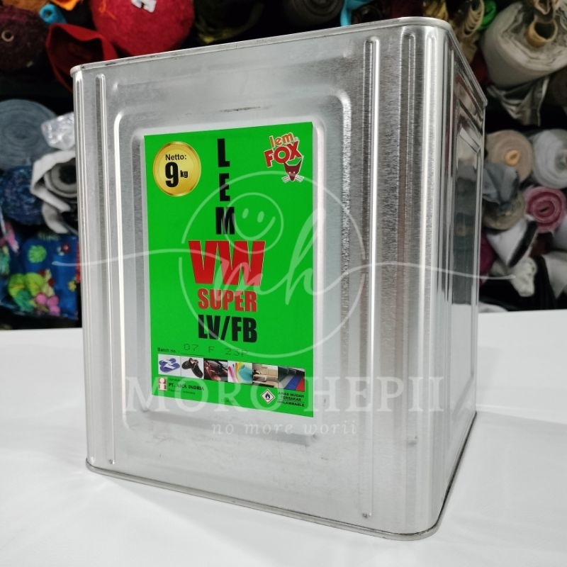 

ORIGINAL! LEM FOX VW SUPER LV BLEK BLEG Netto 9Kg LEM KUNING SERBAGUNA MURAH
