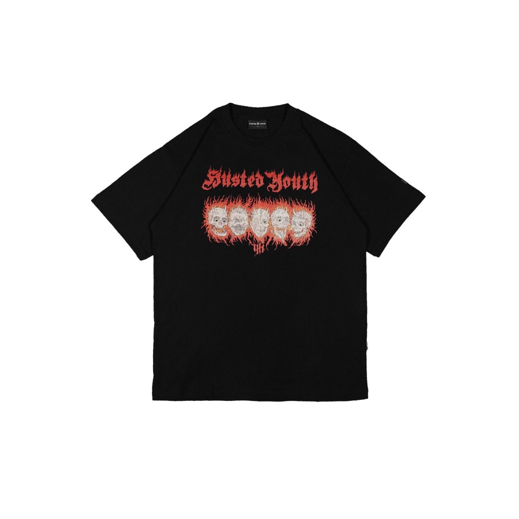 HUSTED KAOS HITAM BLASHU TS