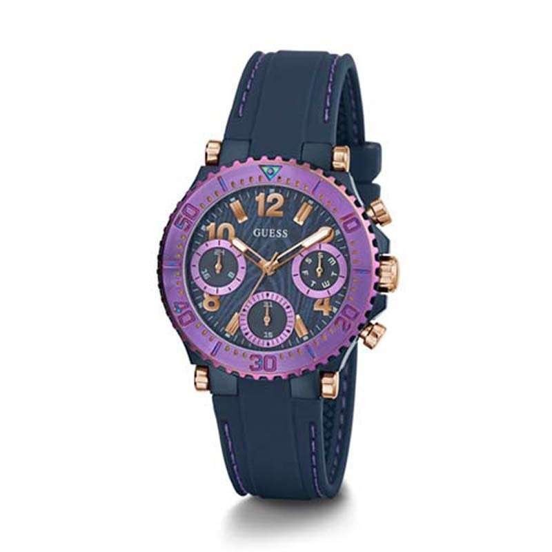 Original 100%. Guess GW0466L2 Cosmic Jam Tangan Wanita Analog Navy