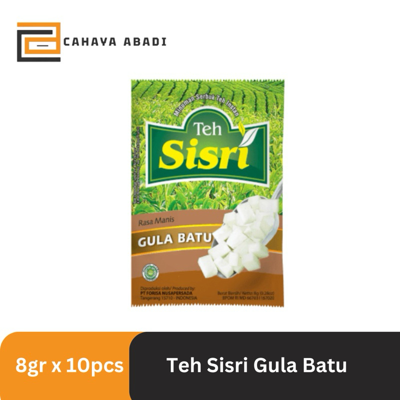 

Teh Sisri Gula Batu - Renceng