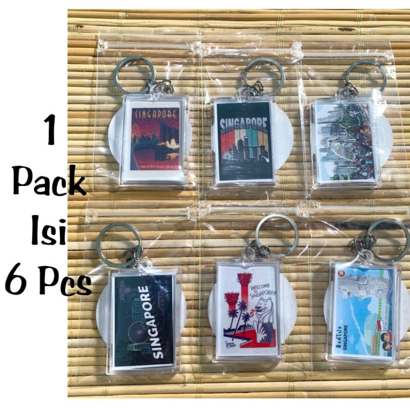 Gantungan Kunci Singapura | Gantungan Kunci Singapore | Gantungan Kunci Oleh Oleh Singapura | Gantun