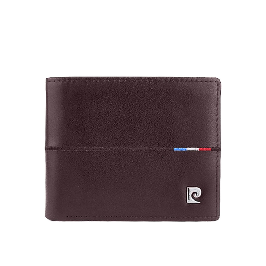 Pierre Cardin Dompet Lipat Pria Kulit Leather Dompet Pendek Men Short Wallet 0111430301BRO