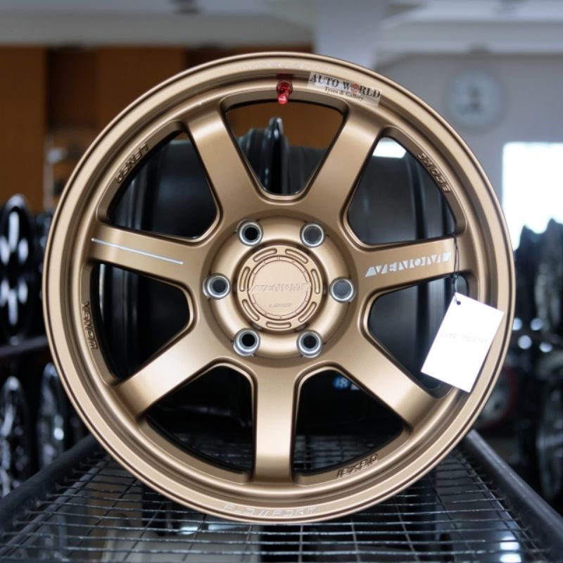 Velg Original Lenso VT7 Ring 18 PCD 6x139.7 ET 0 Fortuner, Pajero