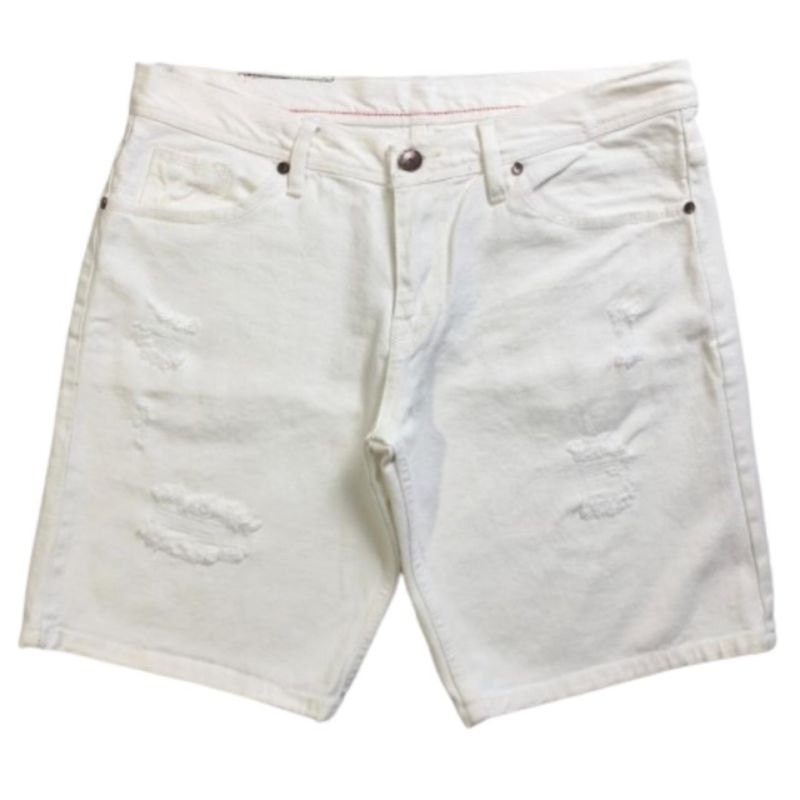 Celana Pendek Sobek Pria Ukuran jumbo Bahan Premium keren