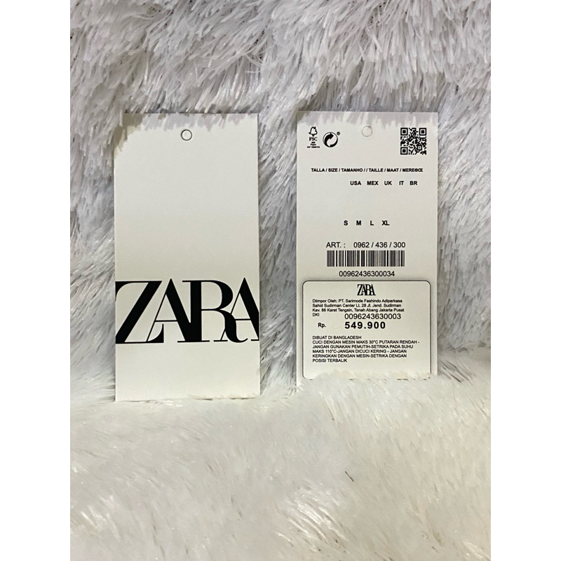 

HANGTAG ZARA 800 GSM ISI 15