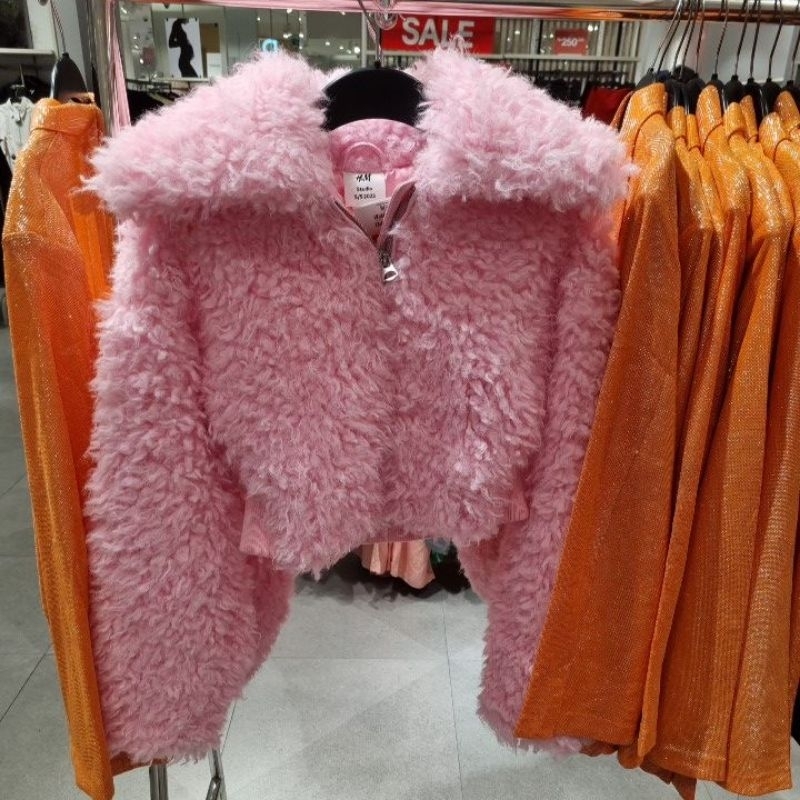 Outer jaket bulu 08 H&M JASTIP jasa titip hnm