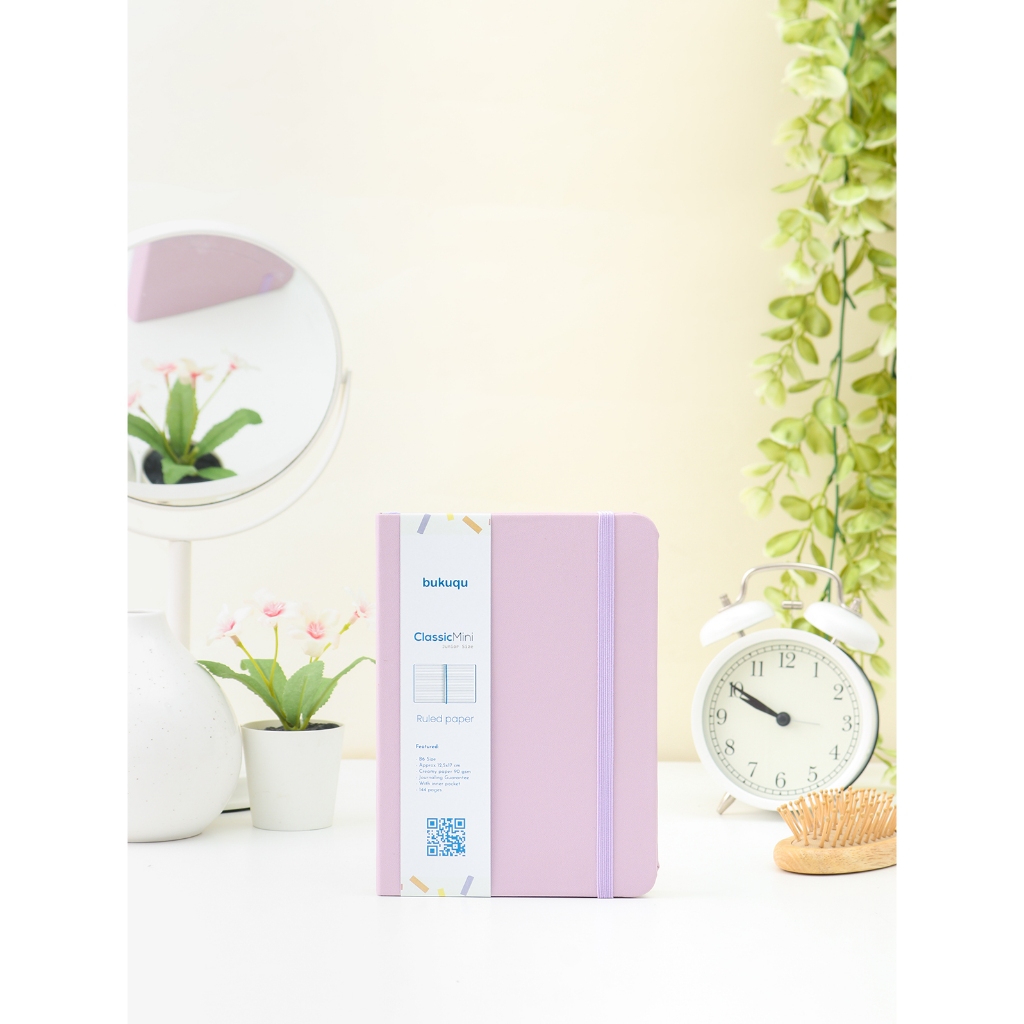 

bukuqu Classic Notebook Uk B6 - Lilac, Polos