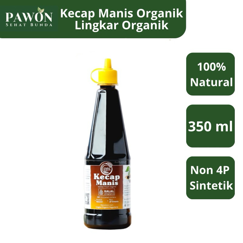 

Kecap Manis Kedelai Organik Lingkar Organik
