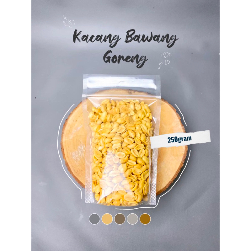 

Kacang Bawang Goreng 250gr Gurih / Kacang Bawang Super