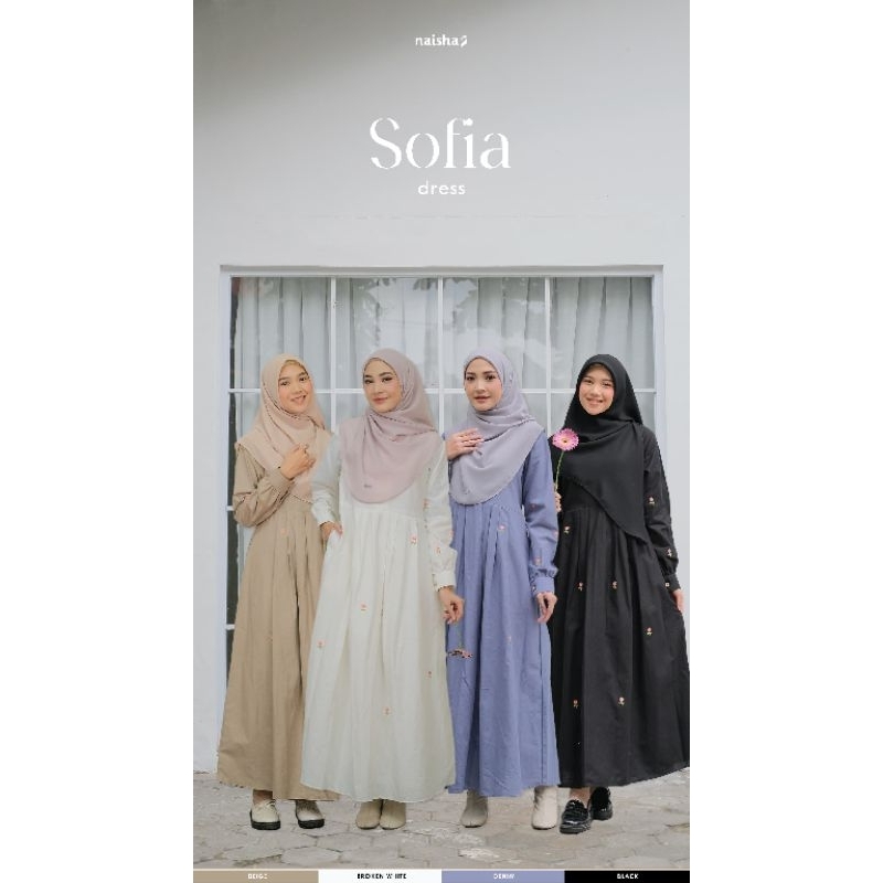 Gamis Naisha - Sofia Dress