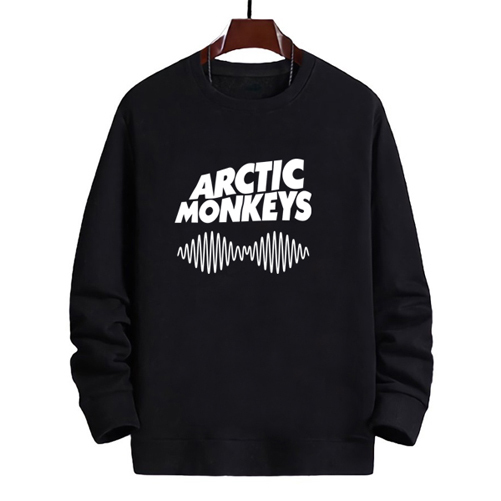 Sweater Arctic Monkeys Crewneck Bahan Cotton Fleece | Ready Stock | Siap Kirim | Langsung Order Aja