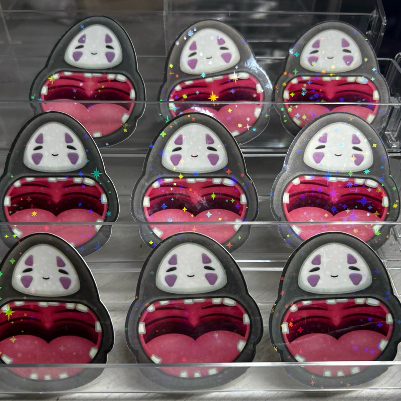 

No face diecut holo lamination waterproof