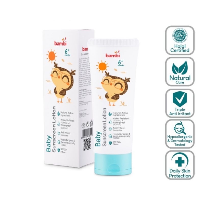 Bambi Baby Sunscreen Lotion
