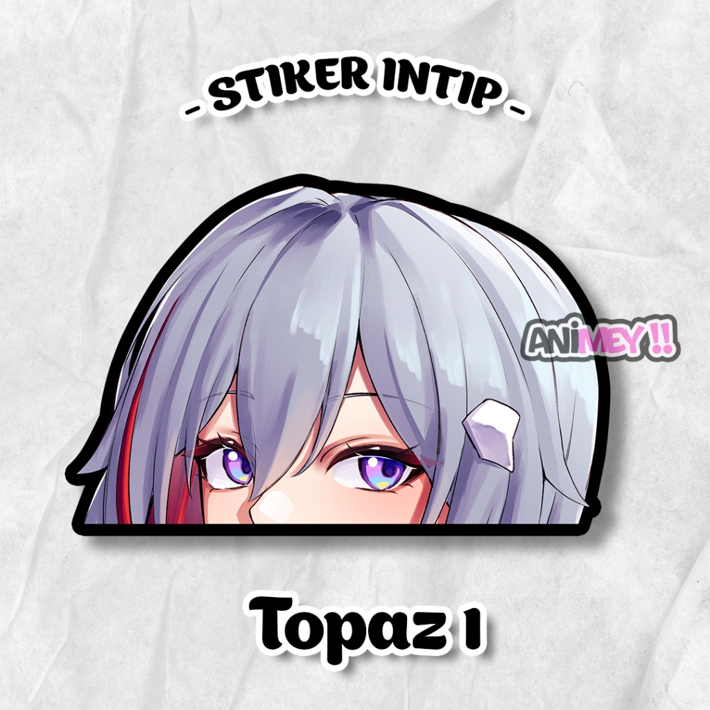 

Stiker Intip Topaz Honkai Star Rail / Sticker Anime Waterproof