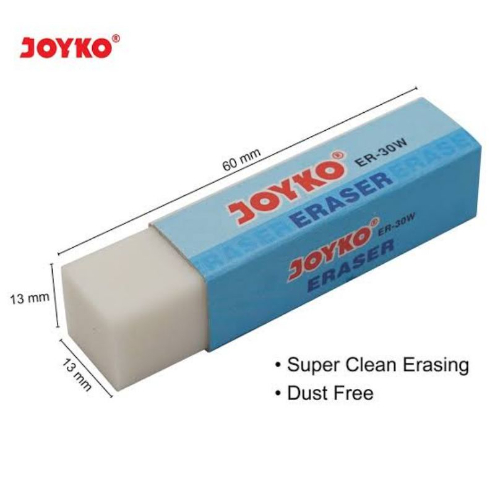 

(Pcs) JOYKO - Penghapus ER-30W Putih