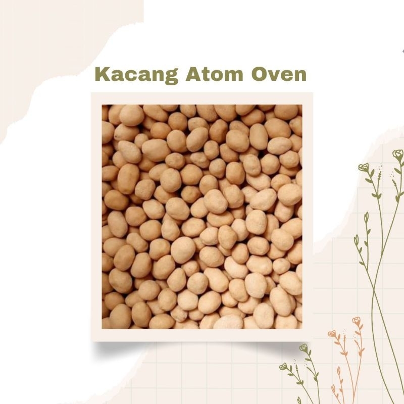 

KACANG ATOM OVEN/SNACK/CEMILAN MURAH 250 GR