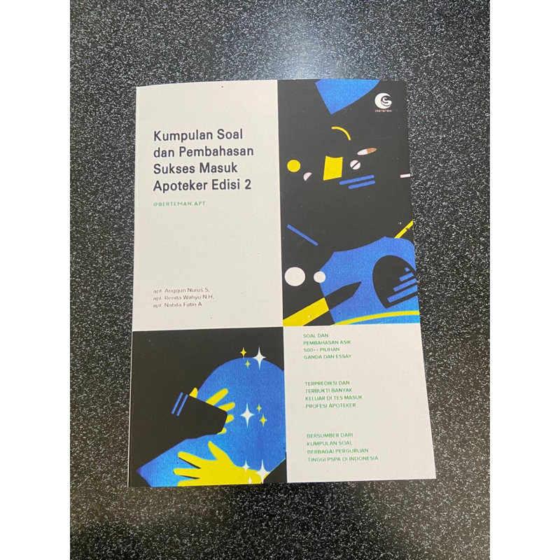 

Kumpulan Soal dan Pembahasan Sukses Masuk Apoteker edisi 2