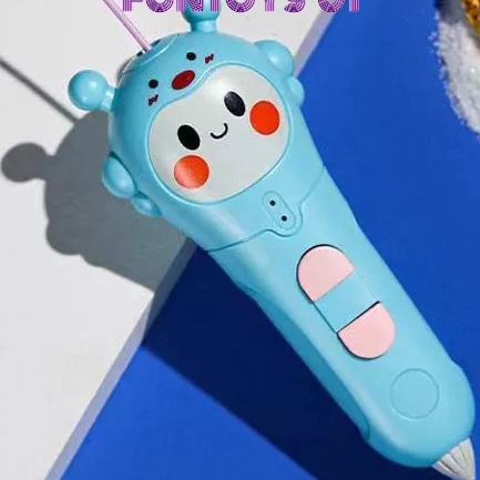 HJ6 CODMurah Suhu Rendah 3D Printing Pen 3D Pen Free PCL Filament Arts Printer Making Doodle Arts Cr