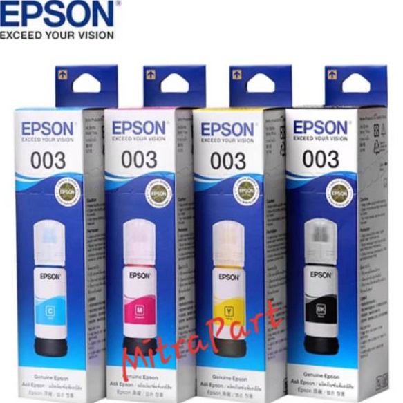 HJ6 Tinta Epson 3 Original untuk Epson L321 L325 L121 L311 L315