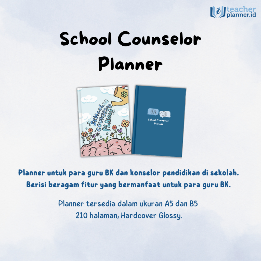 

School Counselor Planner | Planner untuk Guru BK
