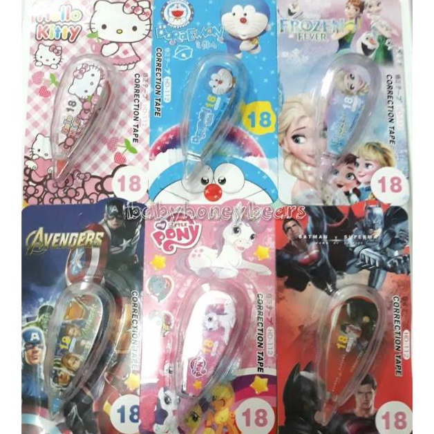 

DISKON SPESIAL Correction tape karakter tipex karakter