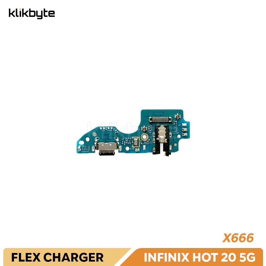 FLEXIBLE CAS INFINIX HOT 20 5G X666 KONEKTOR CHARGE