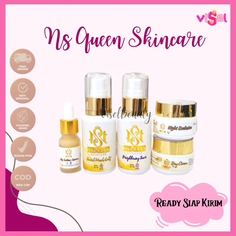 NSQUEEN SKINCARE NSQUEEN ORIGINAL PEMUTIH WAJAH PENGHILANG FLEK JERAWAT NS QUEEN SKINCARE