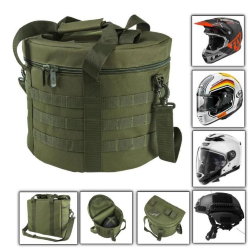 Tas Helm Full Face Tactical Helmet Bag Keren Tas Helm Universal