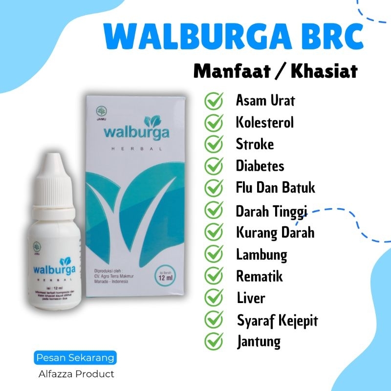 

WALBURGA JAMU HERBAL BRC