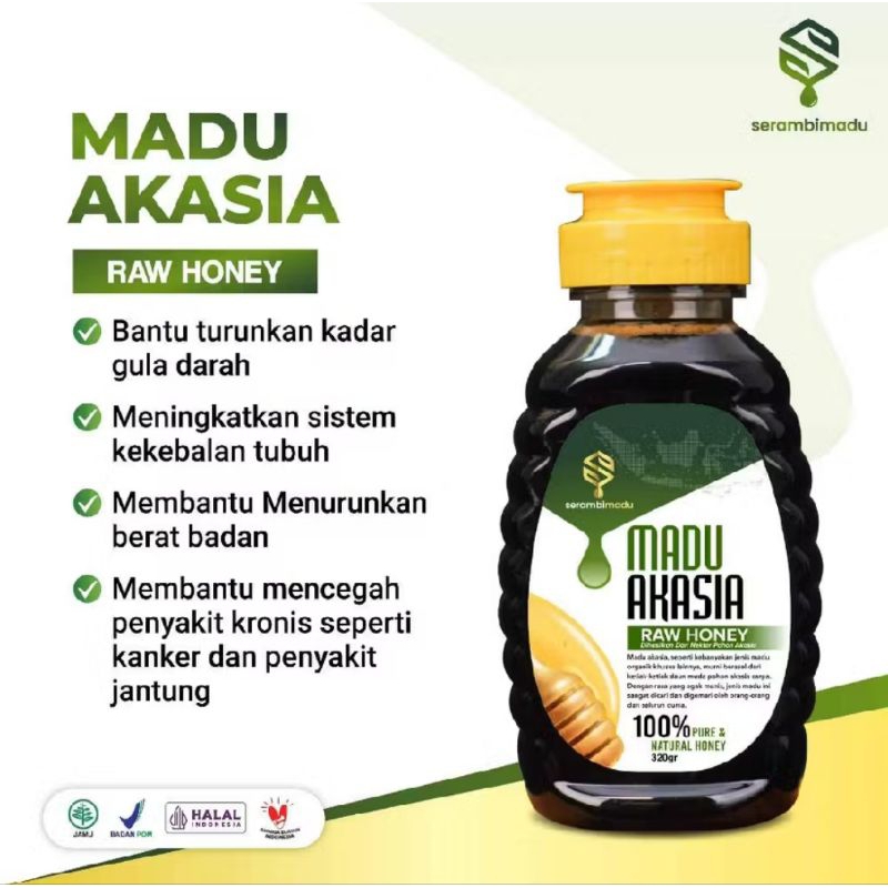 

Madu Akasia Salma Food Original 320grm