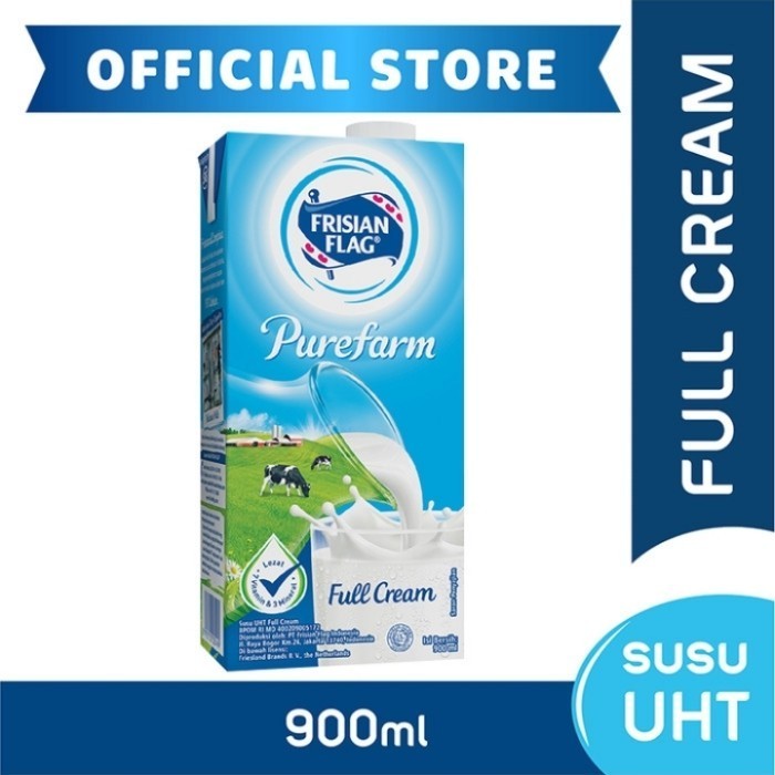 

Frisian Flag Full Cream UHT 900ml per karton isi 12bh