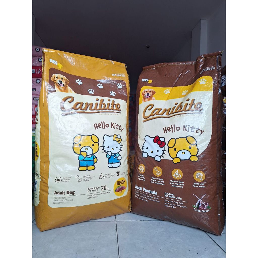 Makanan Anjing - Canibite Beef & Lamb 20KG