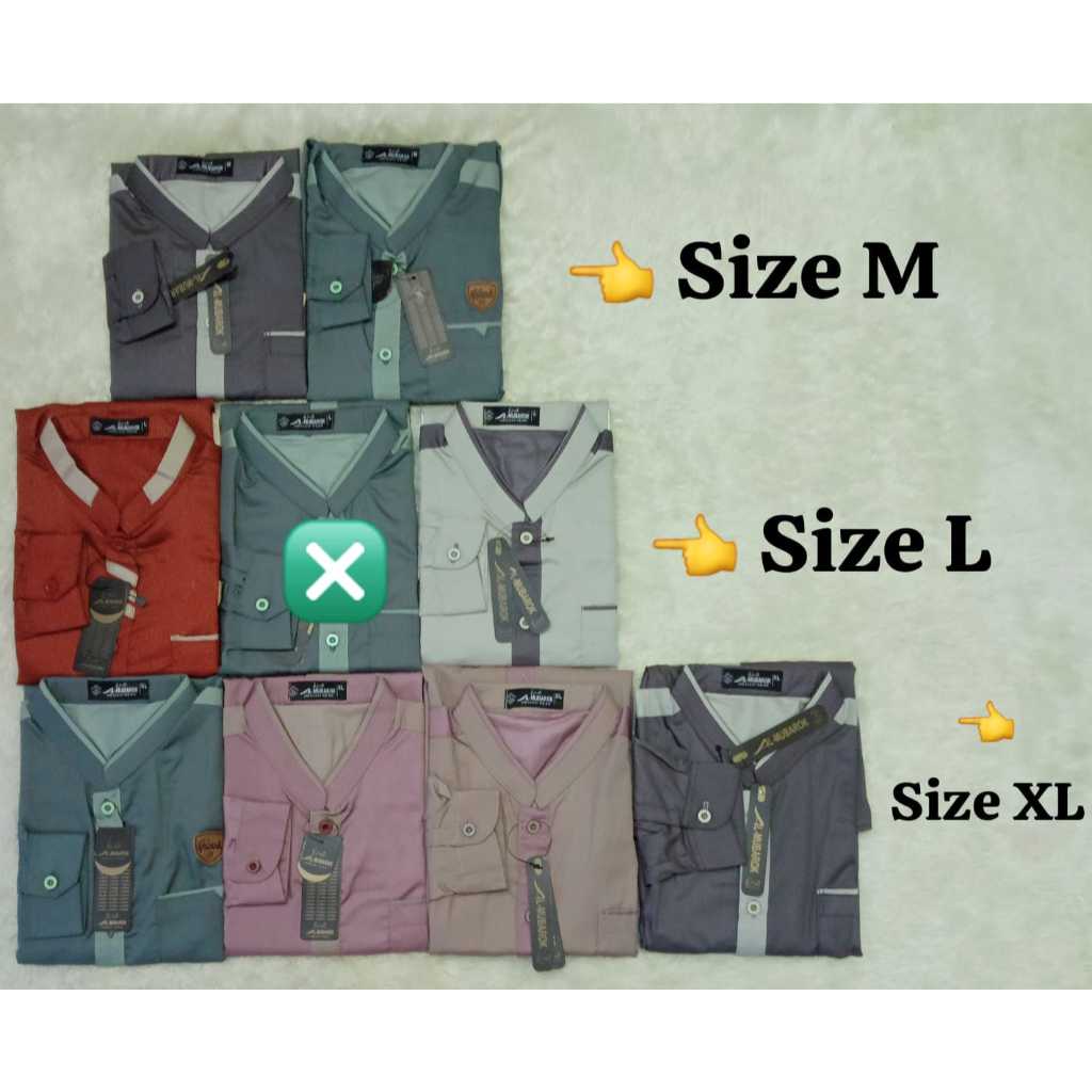 Kemko Tanggung Panjang / Kemeja Koko Anak /Koko Tanggung