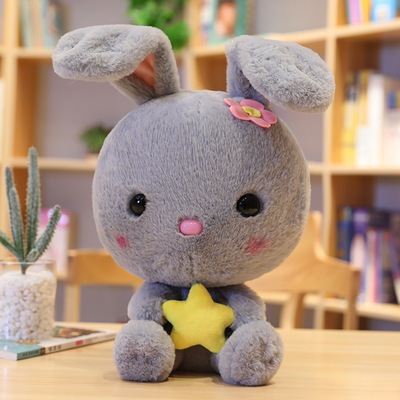 Boneka Kelinci Boneka Bunny Lucu Bahan Plush Lembut