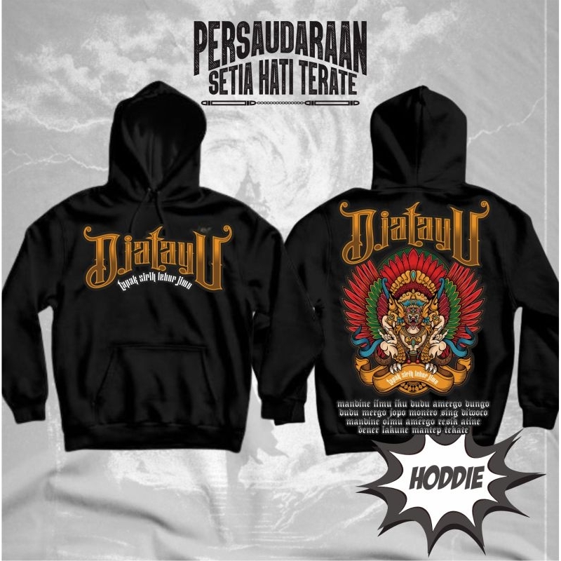 Hoodie PSHT Terate Djatayu Tapak Sirih Lebur Jiwa Desa Terbaru