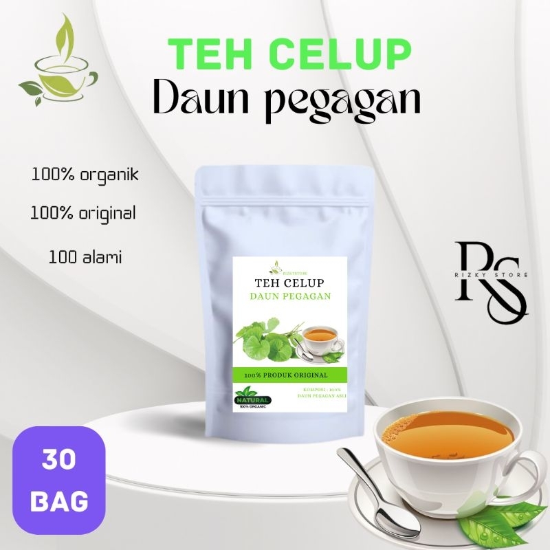 

TEH CELUP DAUN PEGAGAN ISI 30 BAG