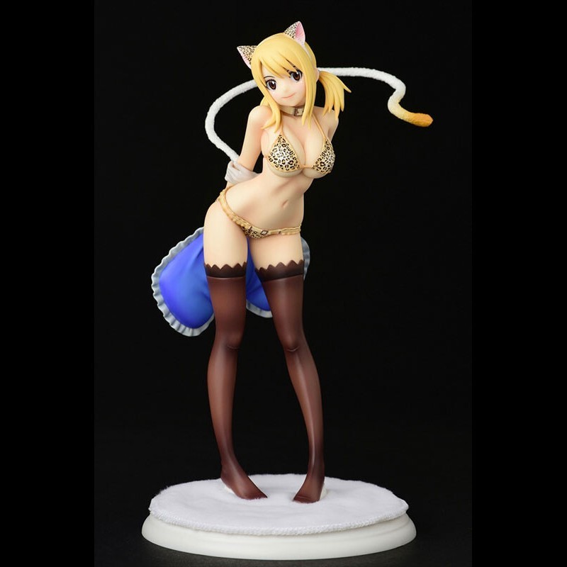 PVC 1/6 Scale Figure Lucy Heartfilia : Leopard Cat Style - Fairy Tail