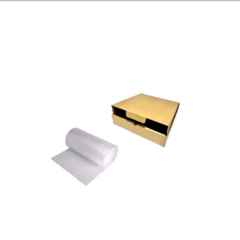 

Tambahan packing, bubble wrap, box