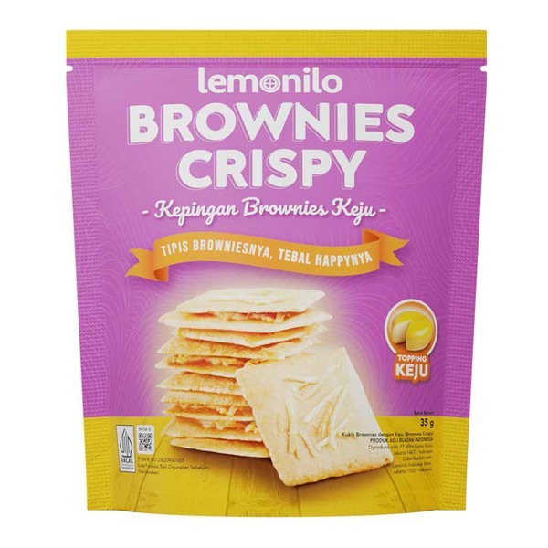 

Lemonilo Brownies Crispy Keju 35 g