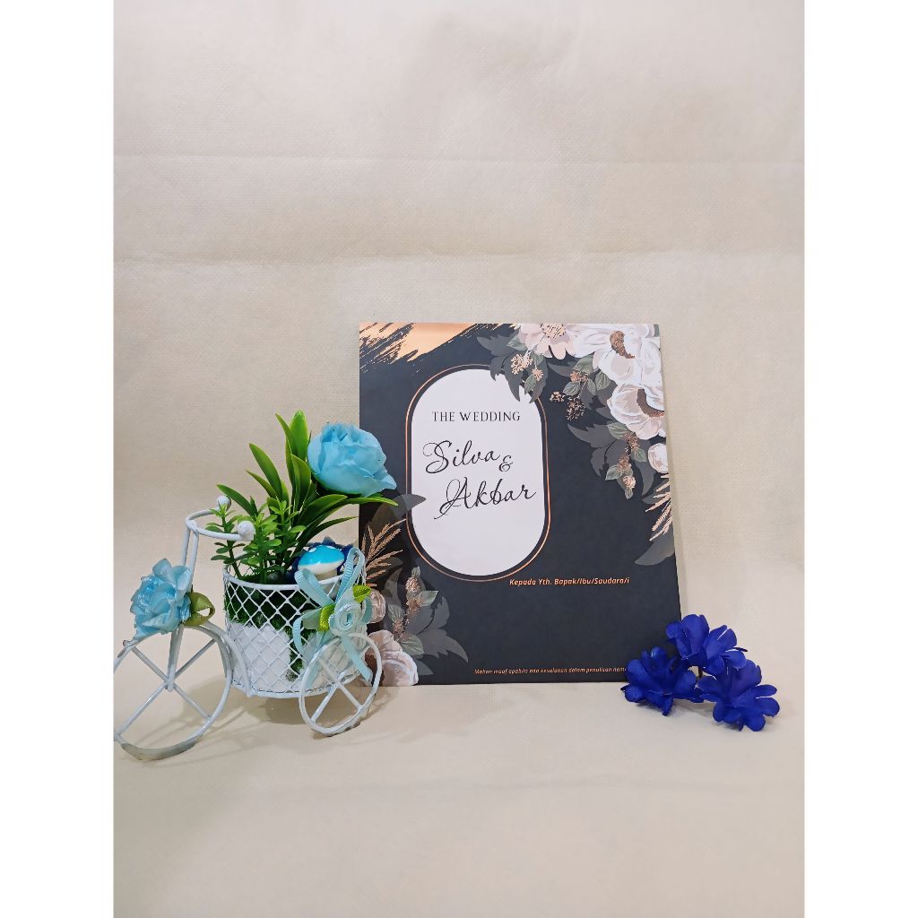 Kertas Blangko Undangan Cantik 102 Murah