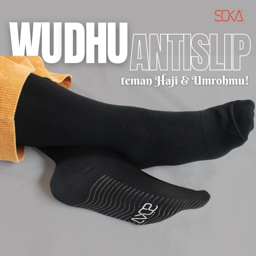 Kaos Kaki SOKA Wudhu Anti Slip