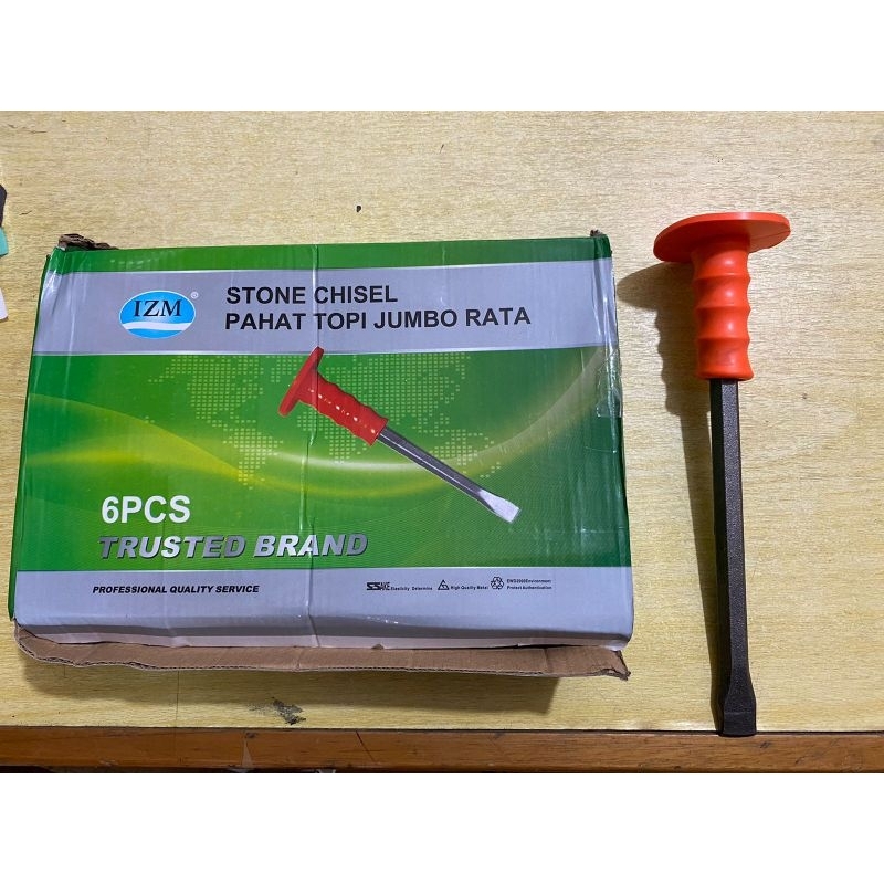 pahat topi beton 12"/pahat topi beton/pahat topi beton 12"