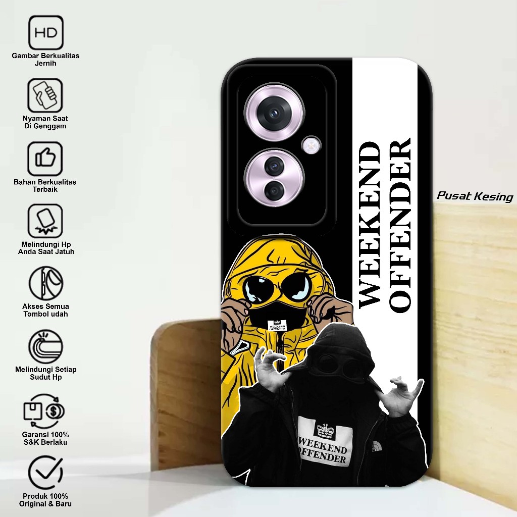 SOFTCASE OPPO RENO 11F 5G Terbaru Motif (BRANDED1) Case Oppo Reno 11F - Case Hp - Casing Hp - Casing